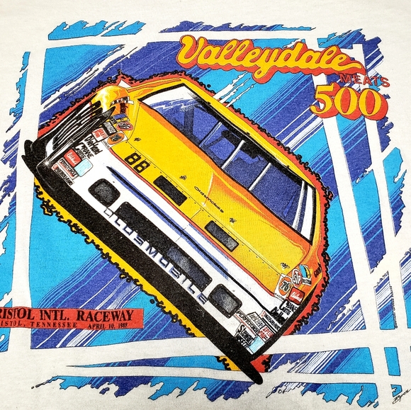 Vintage NASCAR Bristol race tee shirt - Picture 2 of 6